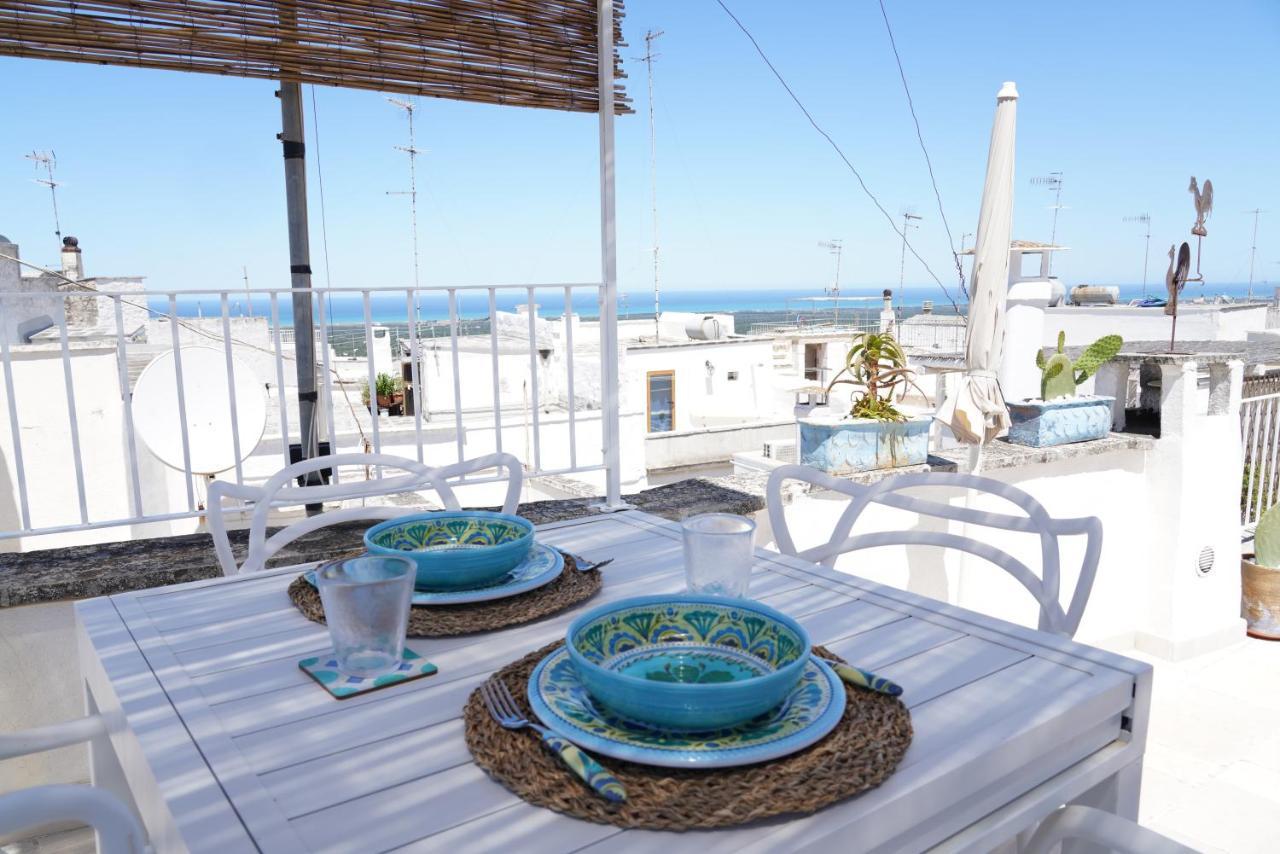 Casabella - Con Terrazza Panoramica Villa ออสตูนี ภายนอก รูปภาพ