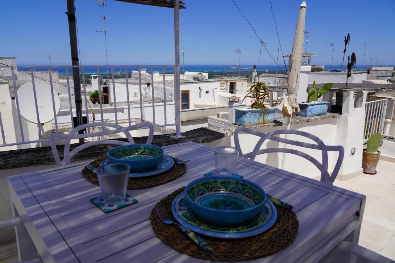 Casabella - Con Terrazza Panoramica Villa ออสตูนี ภายนอก รูปภาพ